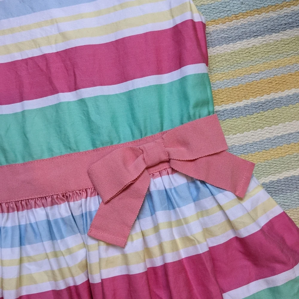 ⭐ Beautiful Carter's pastel striped dress 4T